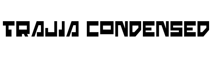 Trajia Condensed Шрифта