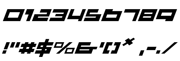 Trajia Expanded Italic Schriftart Anderer Schreiben