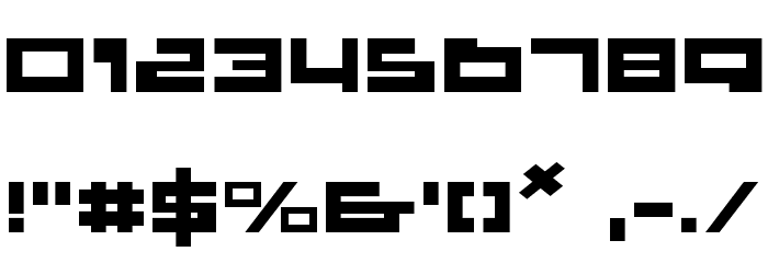 Trajia Expanded Font OTHER CHARS