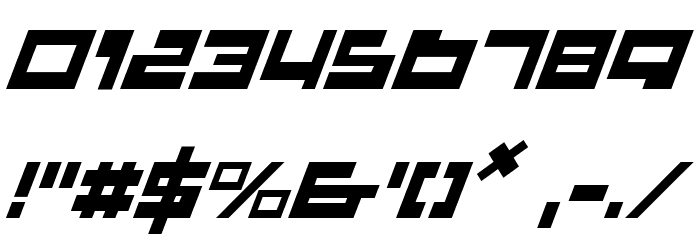 Trajia Italic Font OTHER CHARS