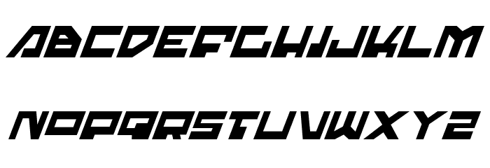 Trajia Italic Font LOWERCASE