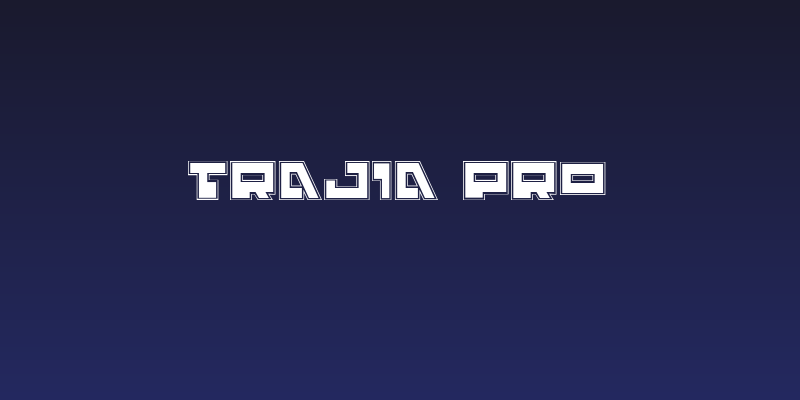 Trajia Pro Social Header