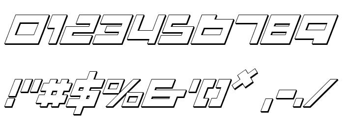 Trajia Shadow Italic Caratteri ALTRI CARATTERI
