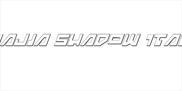 Trajia Shadow Italic Logo