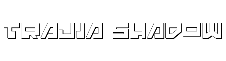 Trajia Shadow Font