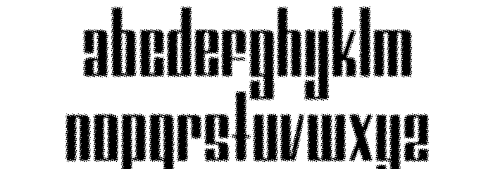 Trajma Font LOWERCASE