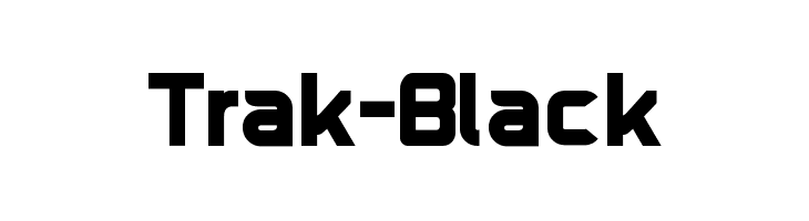 Trak-Black  لخطوط تنزيل