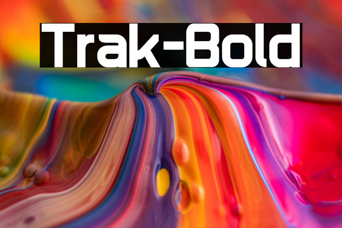 Trak-Bold Example 1