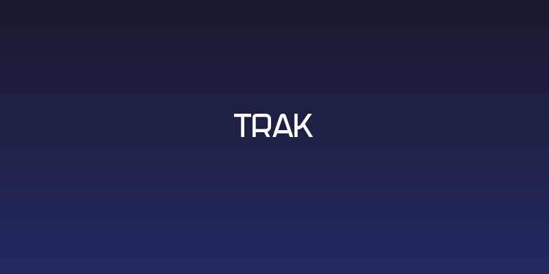 Trak Social Header