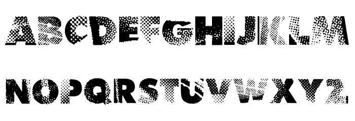 Tram Font OTHER CHARS