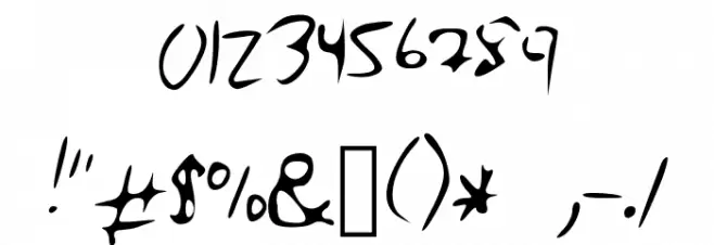 Tram_FONT_2 Font OTHER CHARS