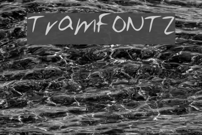 Tram_FONT_2 Font examples