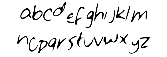 Tram_FONT_2 Font LOWERCASE