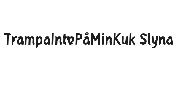 TrampaIntePåMinKuk Slyna Logo