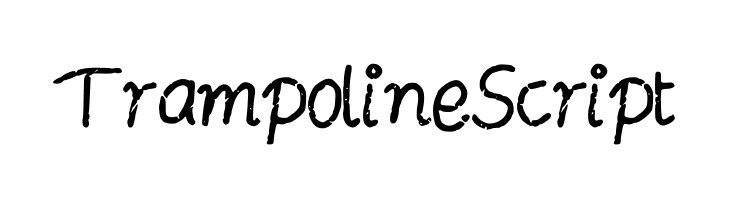 TrampolineScript Font