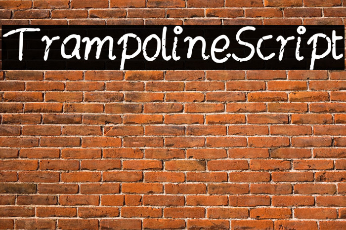 TrampolineScript Caratteri examples