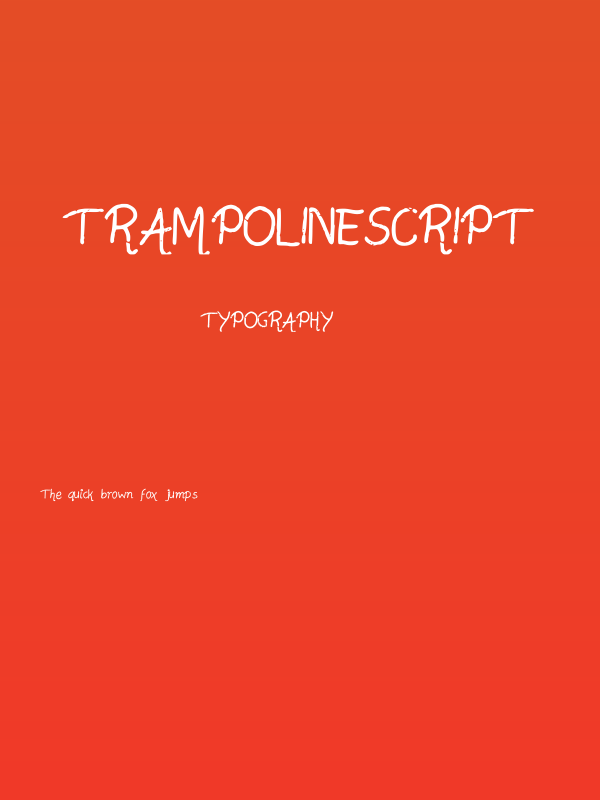 TrampolineScript Poster