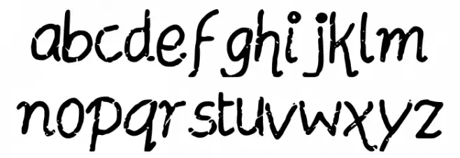 TrampolineScript Font LOWERCASE