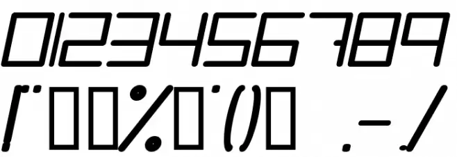 Trancemission BoldItalic Font OTHER CHARS