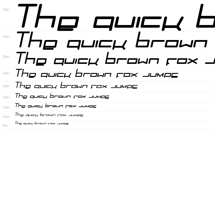 Trancemission BoldItalic Waterfall