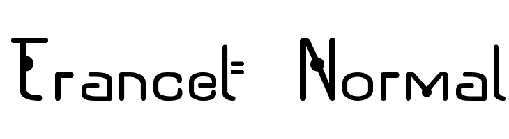 Trancet Normal Font