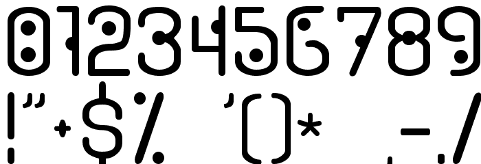 Trancet Normal Font OTHER CHARS