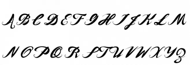 Tranformer Schriftart Groß