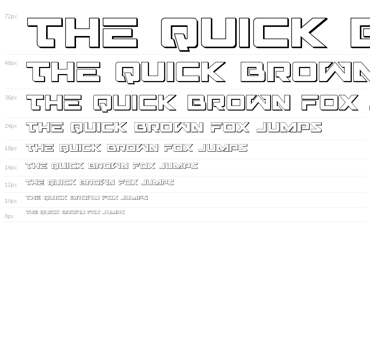 Trans-America 3D Waterfall