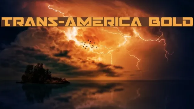 Trans-America Bold Example 1