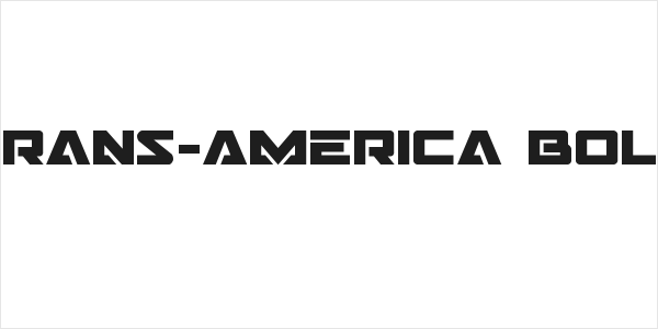 Trans-America Bold Logo