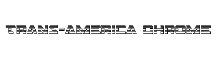 Trans-America Chrome  font caratteri gratis