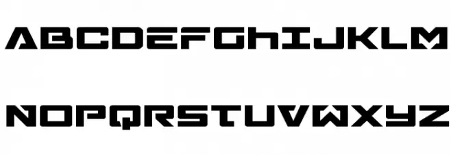 Trans-America Expanded Schriftart Groß