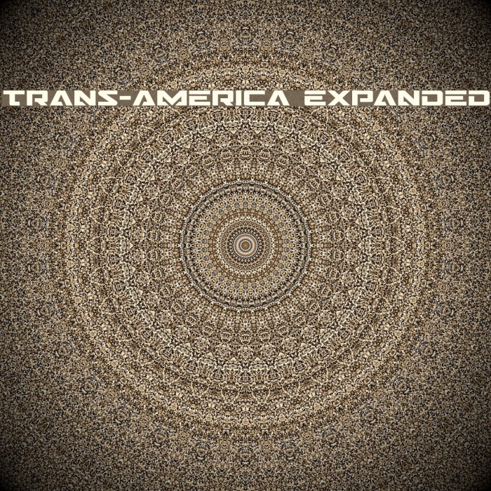 Trans-America Expanded Font examples