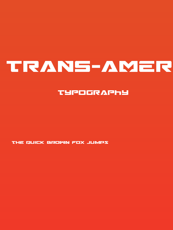 Trans-America Expanded Poster