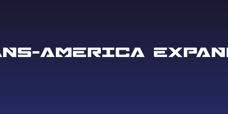 Trans-America Expanded Social Header