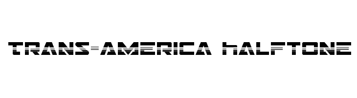 Trans-America Halftone  baixar fontes gratis