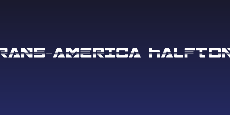 Trans-America Halftone Social Header