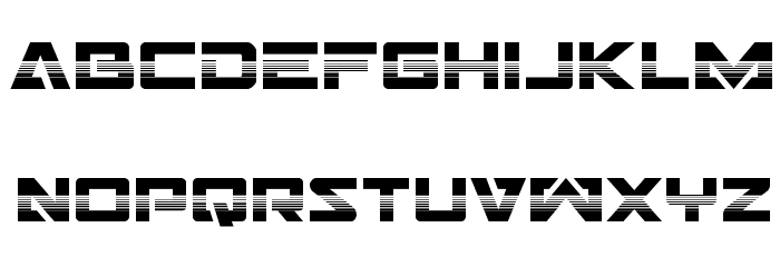 Trans-America Halftone Font LOWERCASE