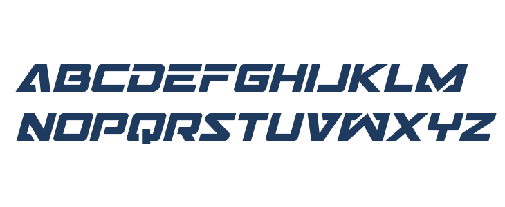 Trans-America Italic Lowercase