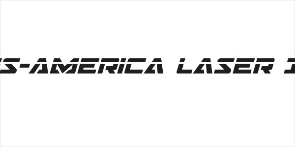 Trans-America Laser Italic Logo