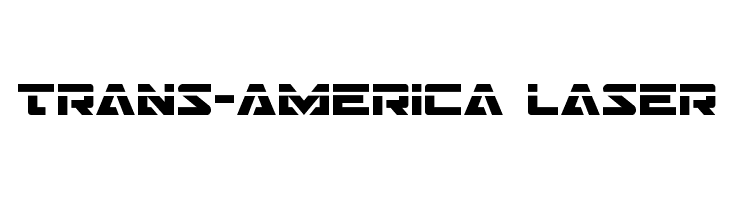 Trans-America Laser  font caratteri gratis