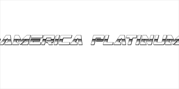 Trans-America Platinum Italic Logo