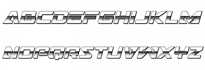 Trans-America Platinum Italic 字体 小写