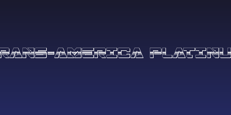 Trans-America Platinum Social Header