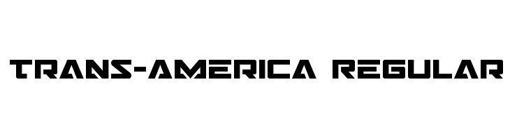 Trans-America Regular  Fuentes Gratis Descargar