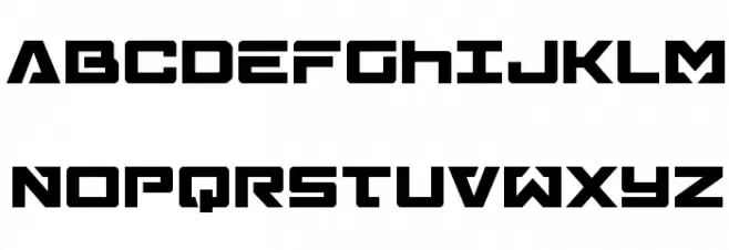 Trans-America Regular Шрифта ВЕРХНИЙ