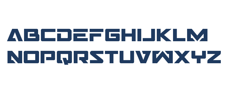 Trans-America Regular Lowercase