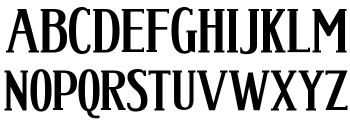 Trans-Atlantic Film Font LOWERCASE