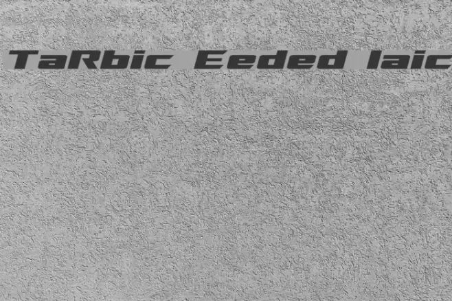 TransRobotics Extended Italic Font examples