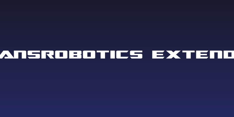 TransRobotics Extended Social Header